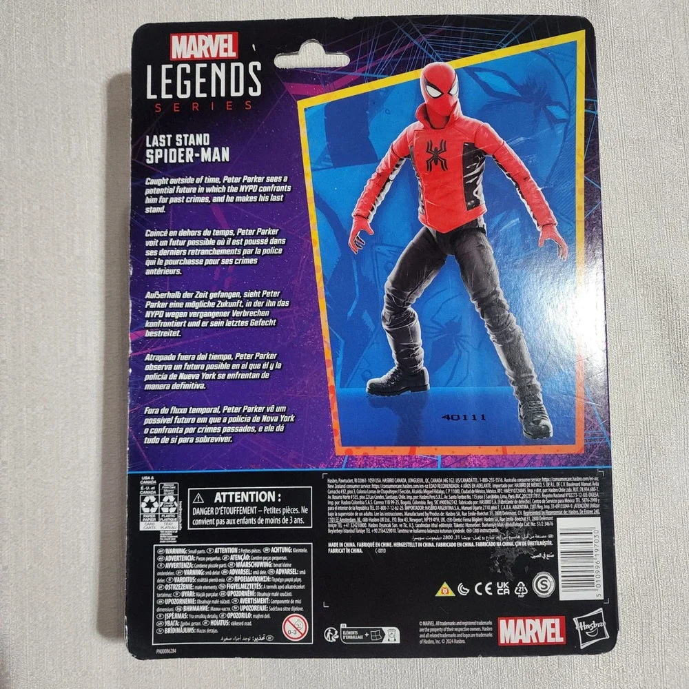 last stand spider man 6'' figure
